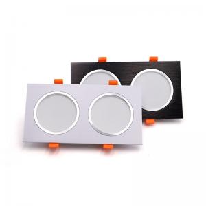 Grille lamp led double-headed downlight
