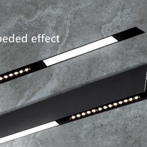 linear light floodlight for magnetic track